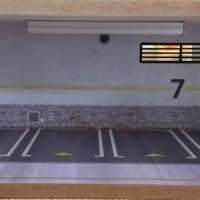 Умален паркинг модел със светлини (гараж-диорама), снимка 2 - Колекции - 40186428