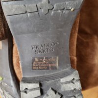 Franco Sarto дълъг ботуш от естествен велур, снимка 6 - Дамски ботуши - 32669316