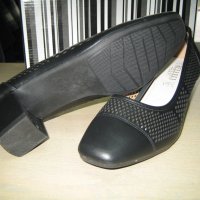 НАМАЛЕНИЕ-Дамски обувки м.06-86 черни , снимка 4 - Дамски обувки на ток - 28404914
