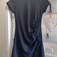 Дамска официална черна рокля, снимка 2 - Рокли - 43574980