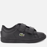 LaCoste carnaby 118 black/black,бебешки обувки,размер 19,внос от UK, снимка 1 - Детски маратонки - 43359323