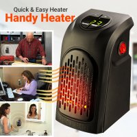 ТВ ХИТ Handy Heater Отоплителна печка духалка уред климатик Хенди Хийтър 400w, снимка 3 - Отоплителни печки - 26788735