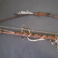 лък, колчан, стрели, индиански оръжия, снимка 2 - Антикварни и старинни предмети - 28683357