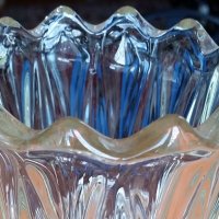 Нова масивна кристална ваза от оловен кристал, снимка 6 - Вази - 33666004