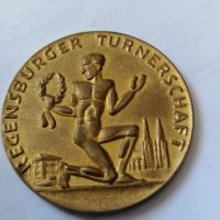 Немски бронзов медал 1952, снимка 1 - Антикварни и старинни предмети - 36949734