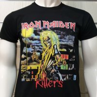 Нова мъжка тениска с дигитален печат на музикалната група IRON MAIDEN - KILLERS, снимка 8 - Тениски - 37106941