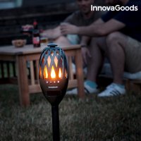 Led фенер с колона Bluetooth, снимка 1 - Външни лампи - 38942286