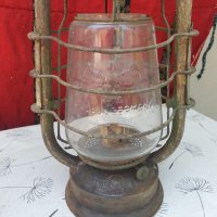 Стар германски немски фенер, снимка 3 - Антикварни и старинни предмети - 40760017