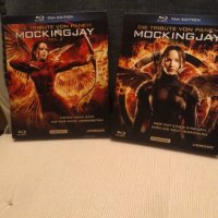 The Hunger Games Mockingjay 1,2 DVD ОРИГИНАЛНИ, снимка 1 - DVD дискове - 44088795
