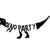 Динозавър Dino Party черен Парти Гирлянд Знаменца Флаг Банер рожден ден украса декор, снимка 1 - Други - 40279461