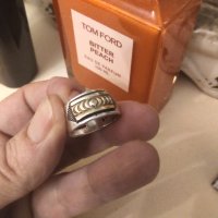  Навахо пръстен сребро и злато jimmy segatero , снимка 4 - Пръстени - 43837512