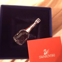 Swarovski с родий Бутилка шампанско Кристални спомени Подарък за Нова Година, снимка 4 - Други - 43250652