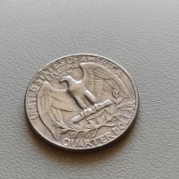 1/4 долар (25 цента) 1965 САЩ, снимка 2 - Нумизматика и бонистика - 43506099