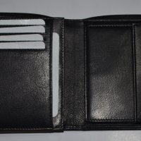 Mano 1919 MOLLIS M19850 черен вертикален портфейл до 13 карти, снимка 7 - Портфейли, портмонета - 32742164