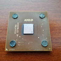 процесор AMD Athlon XP 1500+ с охладител, снимка 1 - Процесори - 36566235