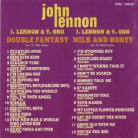 Компакт дискове CD John Lennon & Yoko Ono – Double Fantasy / Milk And Honey, снимка 2 - CD дискове - 35251955