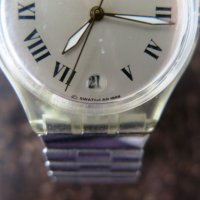 Ретро ръчен часовник SWATCH AG 1998, швейцарско производство, унисекс, снимка 3 - Дамски - 43379501