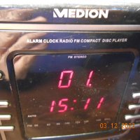 Mеdion MD81959 stereo cd radio alarm clock, снимка 2 - Други - 39028681