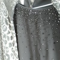 Дамски официален костюм от рокля и желетка, размер 14 UK, снимка 4 - Костюми - 40265548