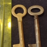 Два стари ключа от соца много запазени за КОЛЕКЦИЯ ДЕКОРАЦИЯ 15158, снимка 4 - Други ценни предмети - 43266817