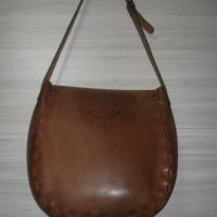 Tommy Hilfiger® дамска чанта естествена кожа за рамо, снимка 3 - Чанти - 39877349