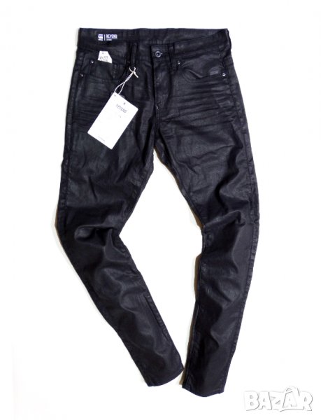 Нови и Намалени! G-star Raw Revend Skinny Jeans BLACK PINTT STRETCH DENIM Мъжки Слим Дънки  W31 L34, снимка 1
