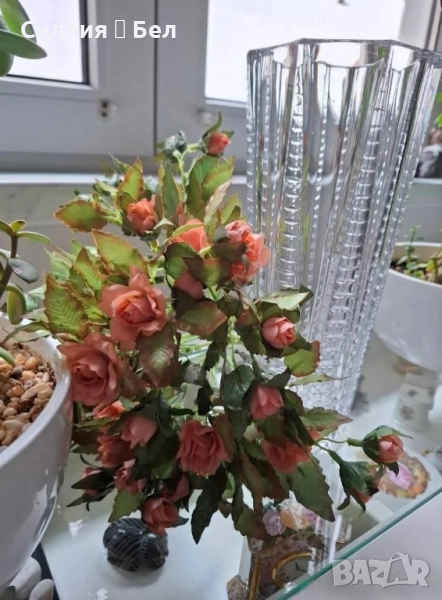 Кристална ваза от далечното минало , снимка 1
