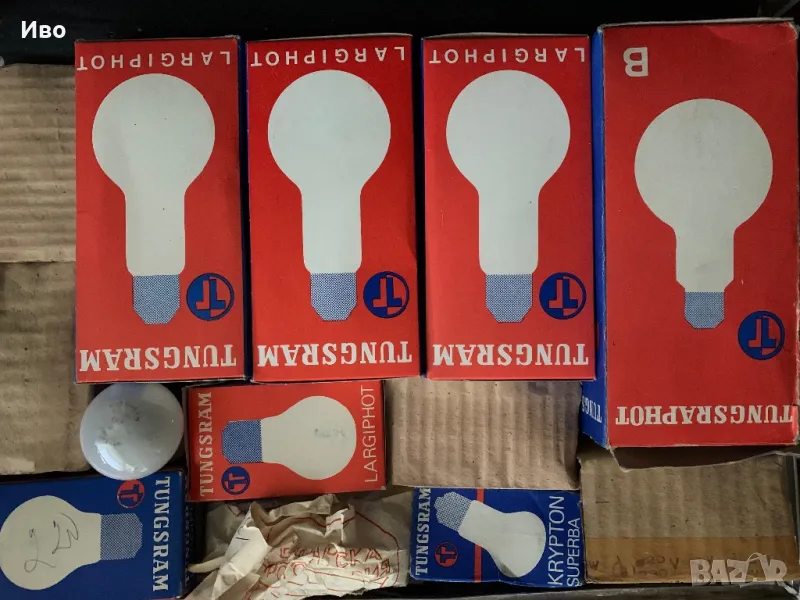 Стари фотолампи Tungsram, снимка 1