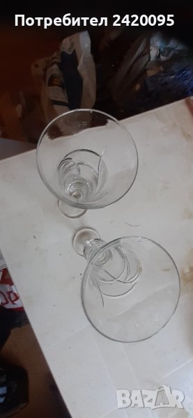 кристални чаши-40лв, снимка 1