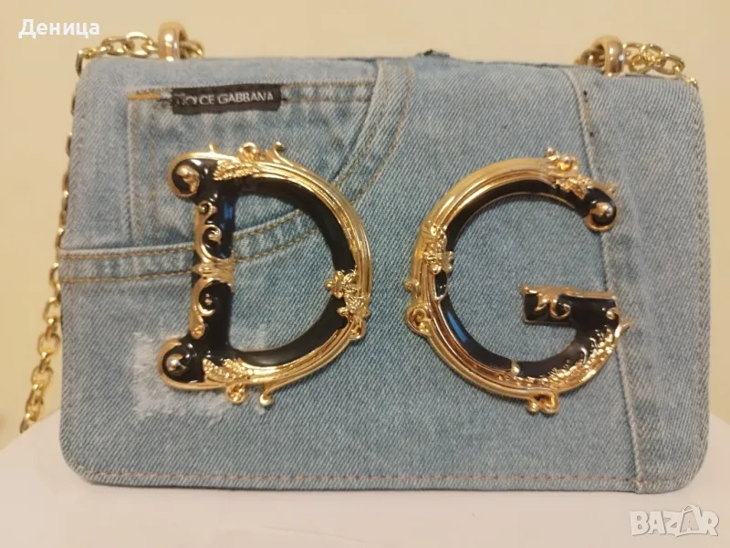 Уникална чанта на D&G от Деним , снимка 1