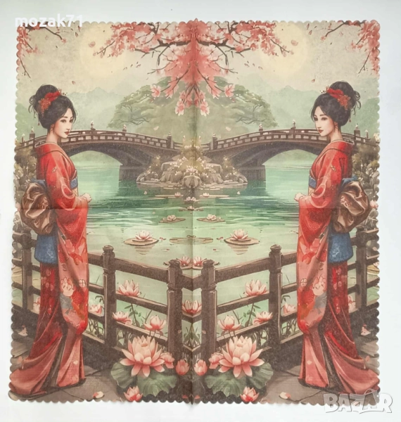 Лот 10 броя салфетки-паяжини за колекция, снимка 1