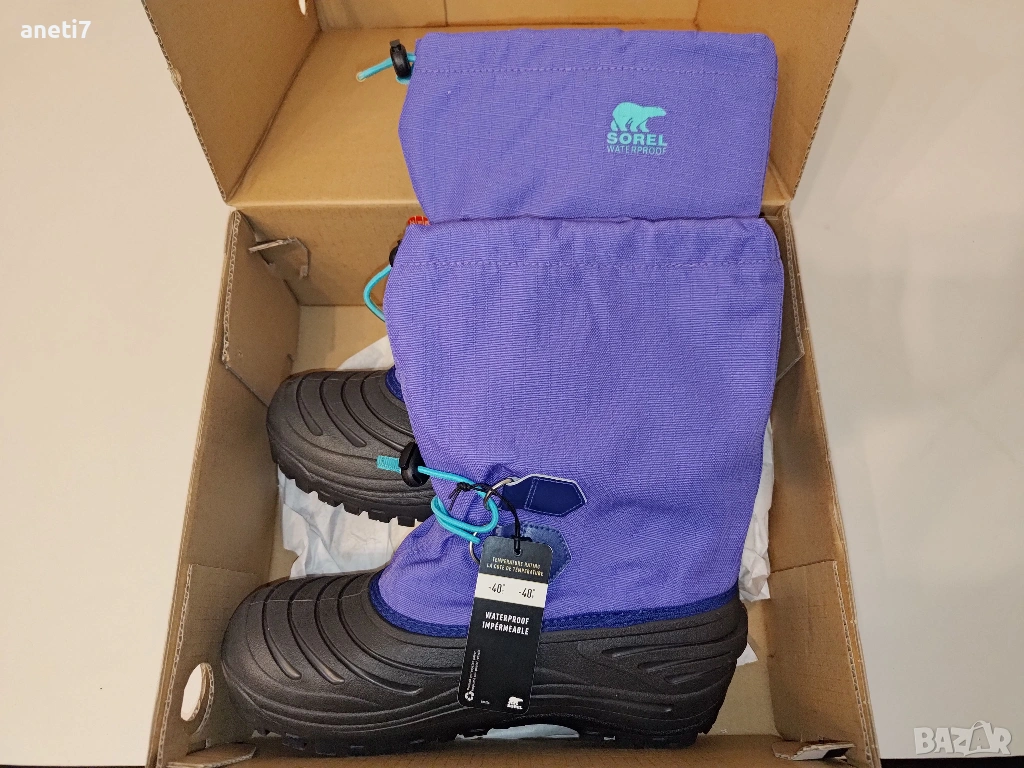 Нови апрески SOREЛ, EUR 39, неизползвани, с етикет. Отлично състояние, снимка 1