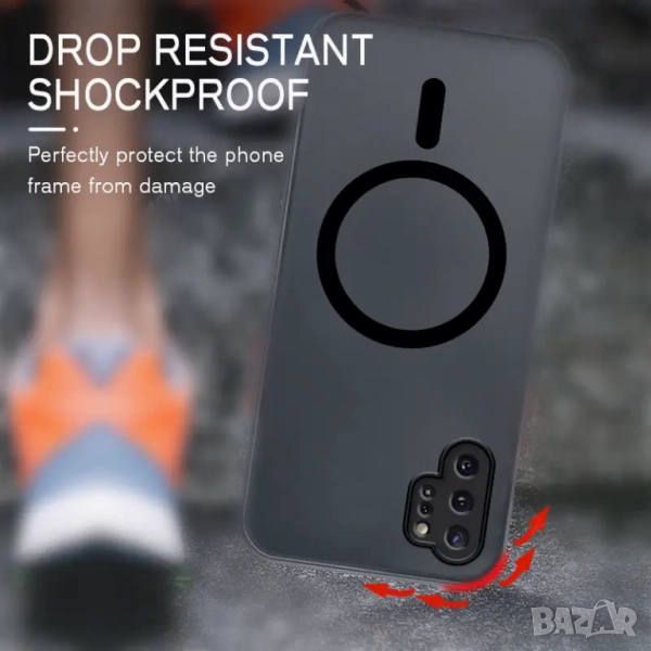 Чисто нов магнитен калъф за телефон за Samsung Galaxy Note 10+, снимка 1