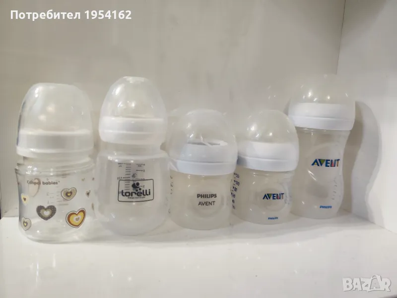 Philips Avent пластмасови шишета и биберони, снимка 1