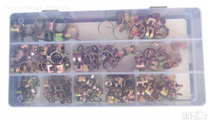  Скоби за маркуч 160бр, снимка 1