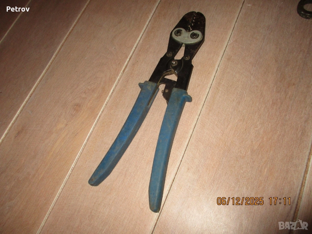 KLAUKE K25 - MADE IN GERMANY - PROFI / DIN Standart Пресоващи Клещи за кабелни обувки 0,75 - 16 mm² , снимка 1