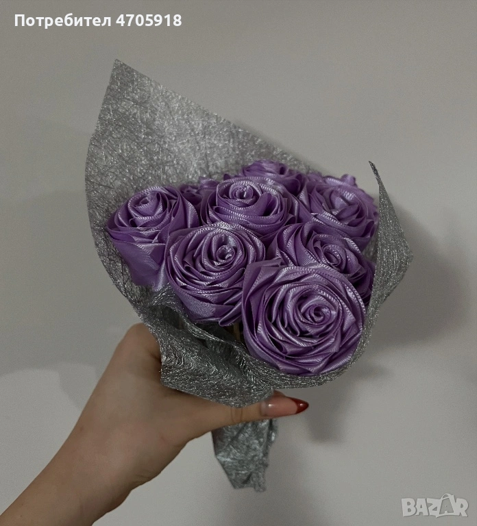 Сатенен букет , снимка 1