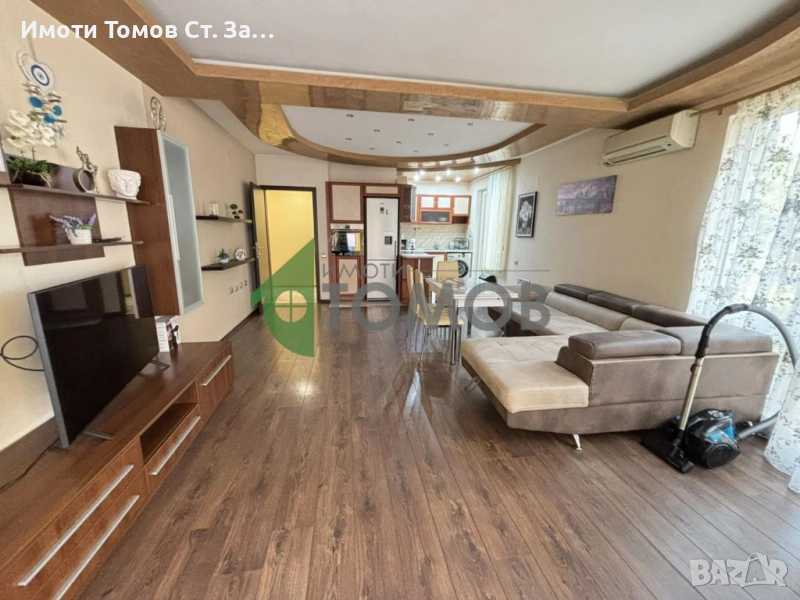 Прекрасно обзаведен тристаен апартамент в кв. Билла 1 , снимка 1