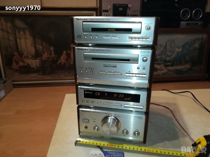 TECHNICS CD/REVERSE DECK/TUNER/AMPLI-SWISS 1512230855, снимка 1