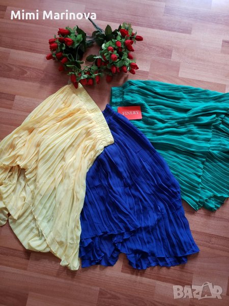 Плисирани поли пола  солей, снимка 1