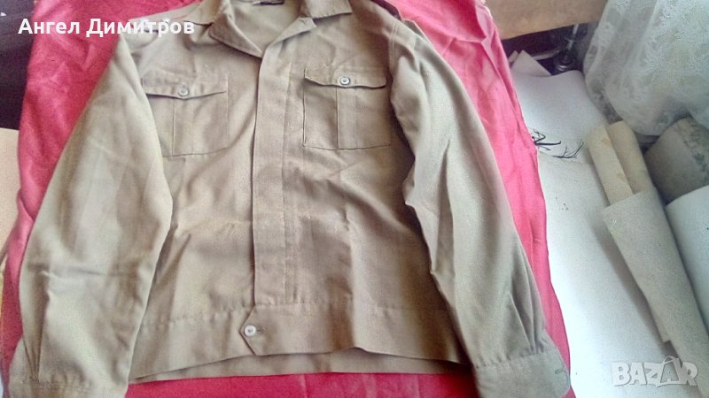 Лятна соц риза младши лейтенант нова, снимка 1