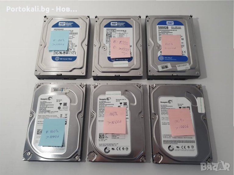 +Гаранция 100% здраве! Твърд диск хард диск HDD 3.5 " инча за компютър PC 250GB 7200rpm hard disk, снимка 1