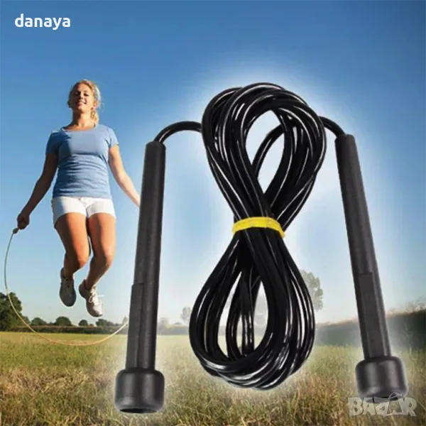 5870 Силиконово въже за скачане, 270 см, снимка 1