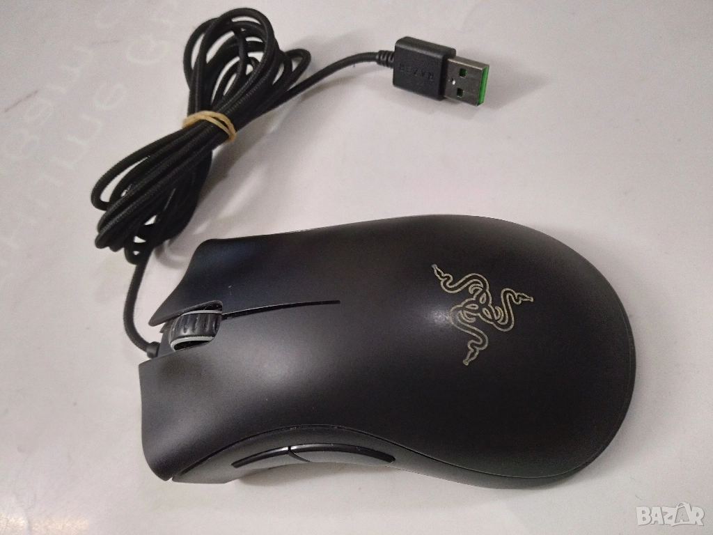 Гейминг мишка Razer - DeathAdder Essential, оптична, черна, снимка 1