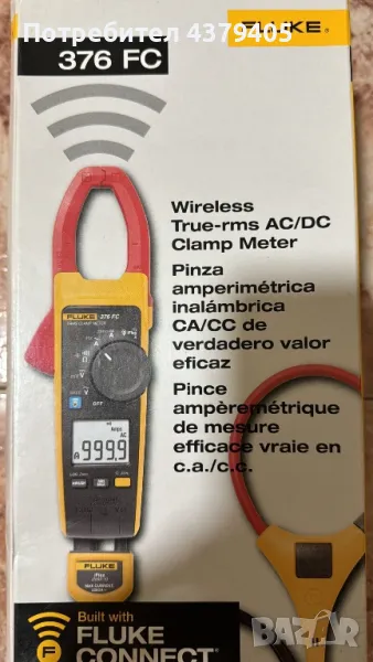Fluke 376Fc Iflex , снимка 1