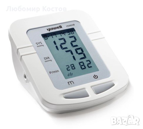 Апарат за измерване на кръвно налягане и пулс, цифров., снимка 1