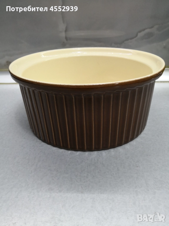 Френска огнеопорна купа , снимка 1