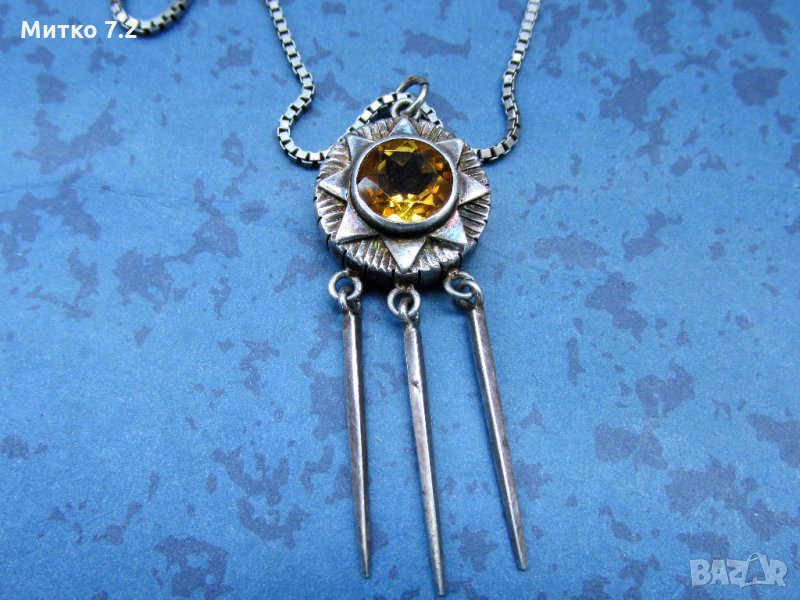 сребърен медальон - 3, снимка 1