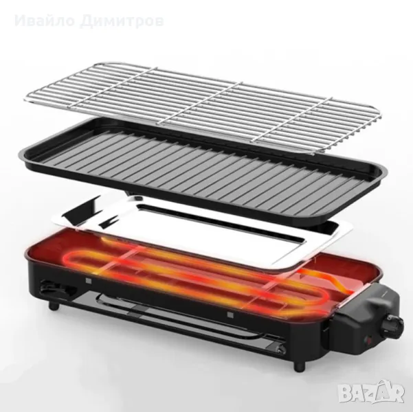 Грил скара Sokany SK-6112, 1500W, снимка 1