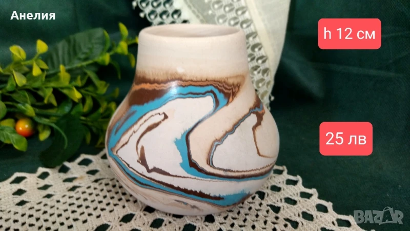 Ваза с история Nemadji, снимка 1